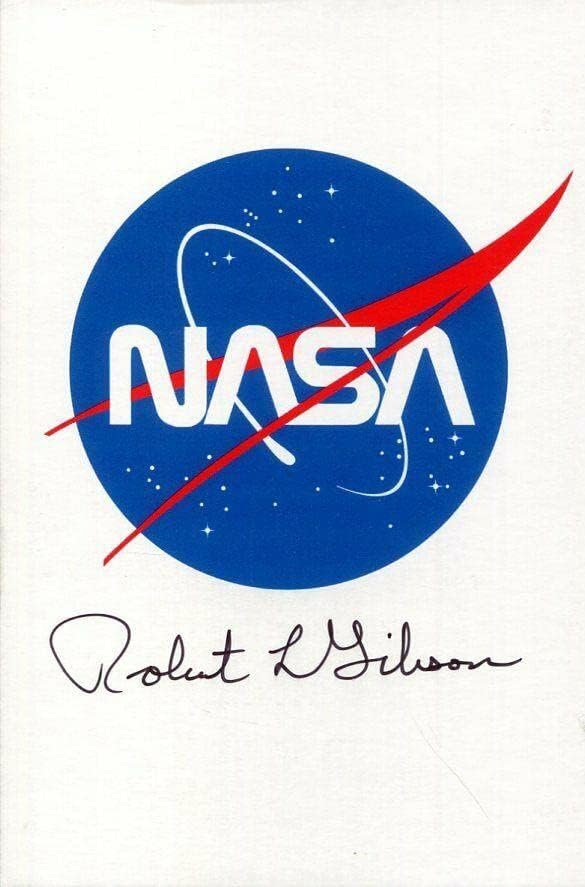 Robert Uhu Gibson SZEM NASA Űrhajós Tér Ritka Aláírt Autogramot Fotó - Dedikált NBA-Fotók