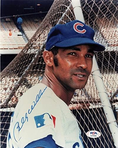 BILLY WILLIAMS aláírt 8x10 fotó PSA/DNS-Chicago Cubs Aláírt - Dedikált MLB Fotók