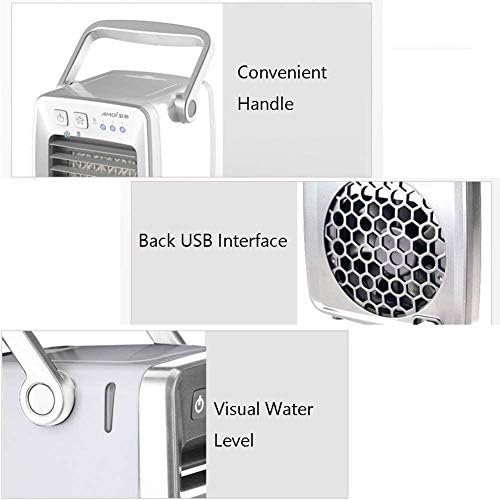 ISOBU LILIANG - Asztali, Személyes Tér, Légkondicionáló, Ventilátor,Mini Párolgási Hűtők fogantyúval,USB