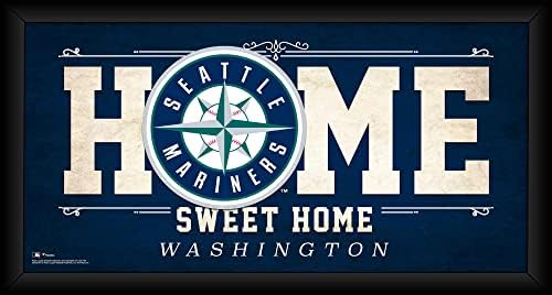 Seattle Mariners Keretes 10 x 20 otthon, Édes Otthon Kollázs - MLB Csapat Plakkok, valamint Kollázsok