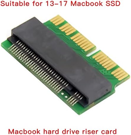 Bcsgj M. 2 NVME SSD Adapter M. 2 NGFF M-Key SSD Korszerűsített Átalakítani Kártya 2013 2014 2015 MacBook