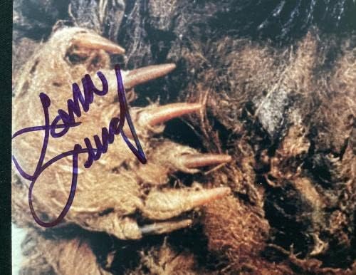 Lamar Lundy Aláírt Fotó 8x10-es Ram Félelmetes Négyes Autogramot Lost In Space SZÖVETSÉG - Dedikált NFL-Fotók