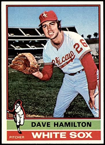 1976 Topps 237 Dave Hamilton Chicago White Sox (Baseball Kártya) NM White Sox
