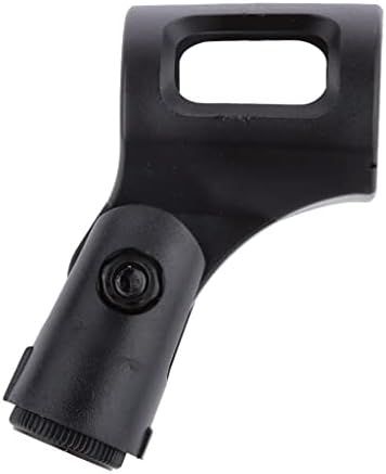XXXDXDP Fekete Műanyag Mikrofon tartó Klip Standard Vezetékes Mikrofon Csipesz Rugalmas, Puha Műanyag