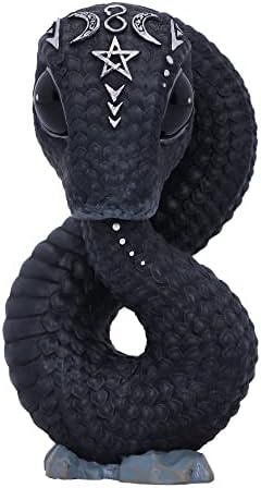 Nemezis Most Kultusz Cicák az Uroborosz Kígyó, Fekete, 9.6 cm