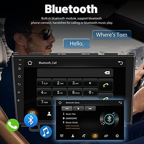 Android autóhifi, a Honda CRV 2007-2011 Rádió, 9 Hüvelykes érintőképernyő Car Audio Vevő Bluetooth, WiFi,