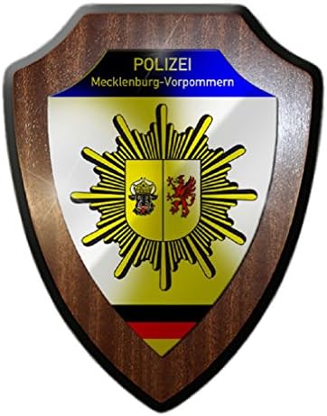 A Rendőrség Mecklenburg Vorpommern Címer, Jelvény, Schwerin Szolgáltatás Tisztviselők Eladó Star - Ok