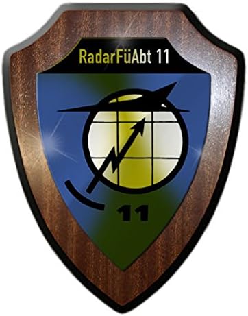 RadarFüAbt 11 Radar Orientációs Részleg Bundeswehr légierő Címer Jelvény BW Szolgáltatás idő Unit - ok