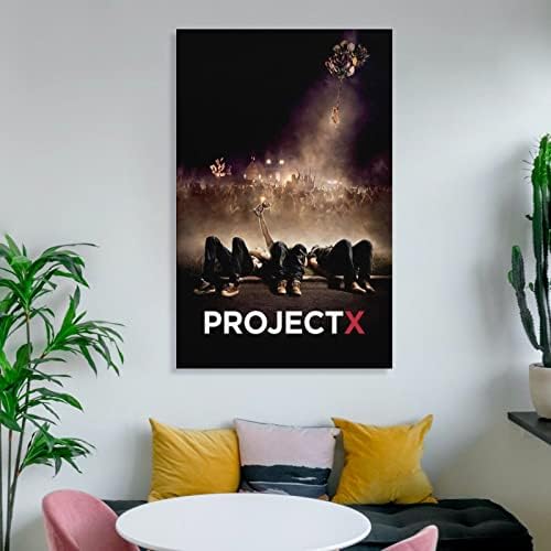 A film Poszter Project X Poszter Vászon Festmény Wall Art Plakát Hálószoba, Nappali Decor08x12inch(20x30cm)