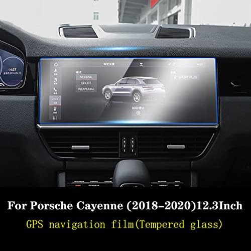 Funiur Autó Képernyő műszerfal Edzett Üveg Film GPS Sebességmérő Védőfólia Tartozékok，a Porsche Cayenne