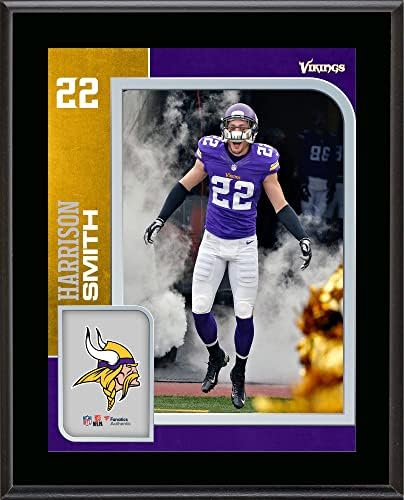 Harrison Smith Minnesota Vikings 10.5 x 13 Szublimált Játékos Emléktábla - NFL Játékos Plakkok, valamint