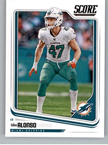 2018 Pontszám 194 Kiko Alonso Miami Dolphins Foci Kártya