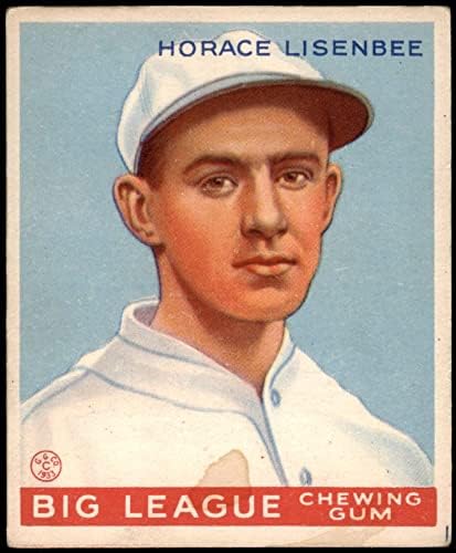 1933 Goudey 68 Horace Lisenbee bison-iak (Baseball Kártya) VG/EX bison-iak
