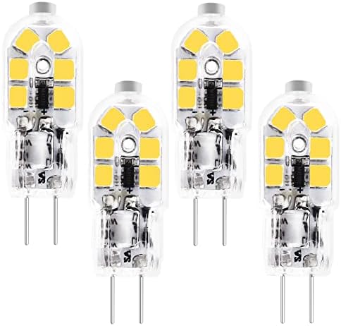 Yucclim G4 12V-os LED Izzó - Alacsony Feszültség Táj Izzók - Bi-Pin-Bázis JC T3 Típusú WB01X10239 Tartomány