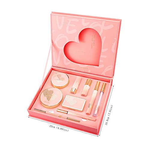Kilenc Darab Készlet Rúzs Air Cushion Make Up Kozmetikai Teljes Készlet Valentin Nap 520 Ajándék Női Smink