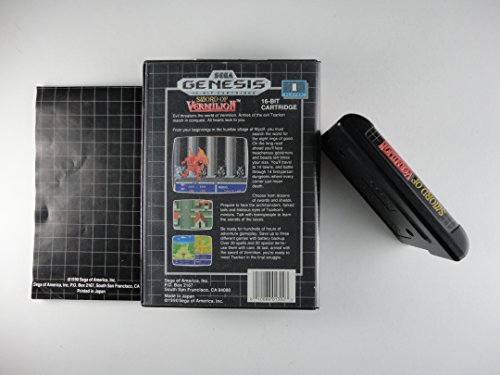 A kard a Vermilion - Sega Genesis
