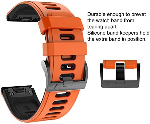 SVAPO Szilikon gyorskioldó Watchband Pántok A Garmin Fenix 7 7 X 7-ES Smartwatch Easyfit 20 22 26mm karkötő