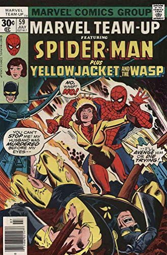 A Marvel Team-Up 59 VG ; Marvel képregény | Spider-Man Yellowjacket Darázs