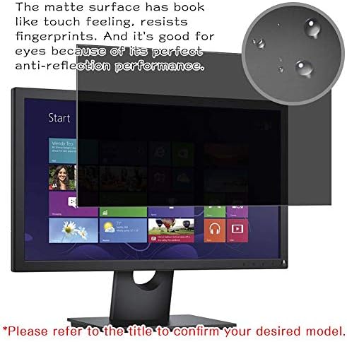 Synvy Adatvédelmi képernyővédő fólia, Kompatibilis Nixeus VUE 24B NX-VUE24B 24 Monitoron, Anti Kém Film