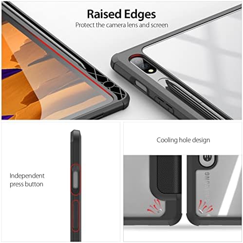 Tok Samsung Galaxy Tab S8/S7(11-Es,2022/2020),[Karcsú, Könnyű, Erős Mágneses Trifold Állvány+Smart Auto