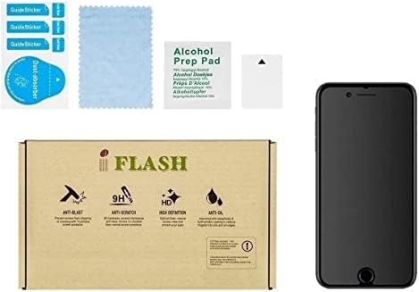 IFLASH iPhone 8/7 Plusz Matt kijelző Védő fólia, [3 Csomag] Anti-Vakító fény & Anti-Ujjlenyomat Edzett