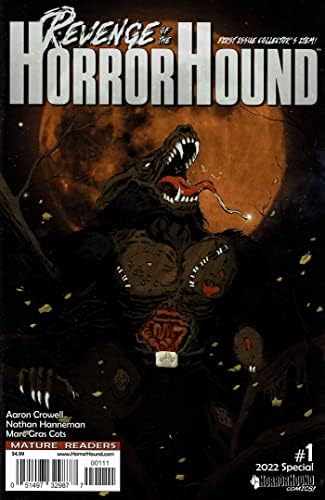 A bosszú, a HorrorHound 1 VF/NM ; HorrorHound képregény