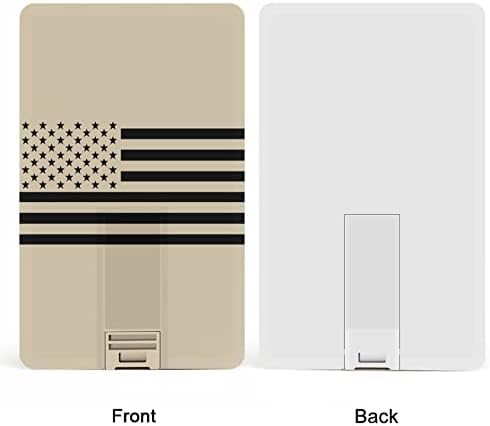 USA-ban a Fekete Zászló, Hitel, Bank Kártya, az USB Flash Meghajtók Hordozható Memory Stick Kulcsot Tároló