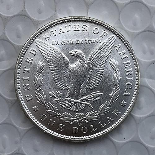 1897o Változata Amerikai Morgan Érme Replika Emlékérme ezüstözött Ősi Kézműves Emlékérme Gyűjthető Ház