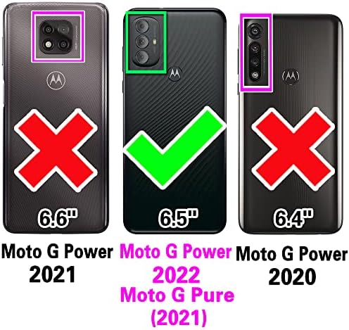 Kompatibilis Motorola Moto G Hatalom 2022 5G/MotoG Tiszta 2021 Tárca az Esetben Premium Vintage Bőr Flip