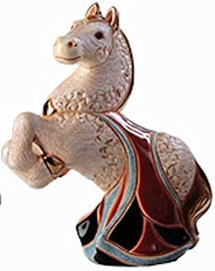 De Rosa - Fehér Ló Kínai Zodiákus Figura