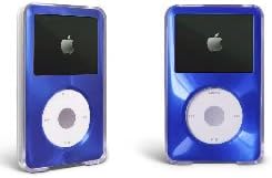 Apple iPod Classic Kemény tok Fedelét Protector 6 Gen 80GB 120GB, 7 Gen 160GB - Kék
