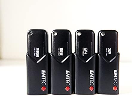 Emtec Kattintson a Biztonságos B120 USB 3.2 pendrive 32 GB - Titkosító szoftver AES 256 - olvasási sebesség