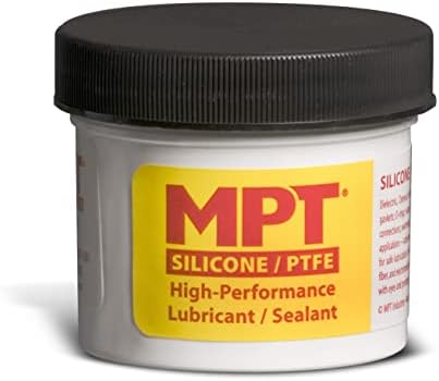 MPT Szilikon/PTFE Nagy Teljesítményű Kenőanyag/Tömítőanyag Jar - 2 oz. - Szintetikus kenőanyag/tömítőanyag