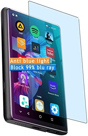 Vaxson 3-Pack Anti Kék Fény képernyővédő fólia, kompatibilis a Luoran M4 PRO MP3 Lejátszó TPU Film Védők
