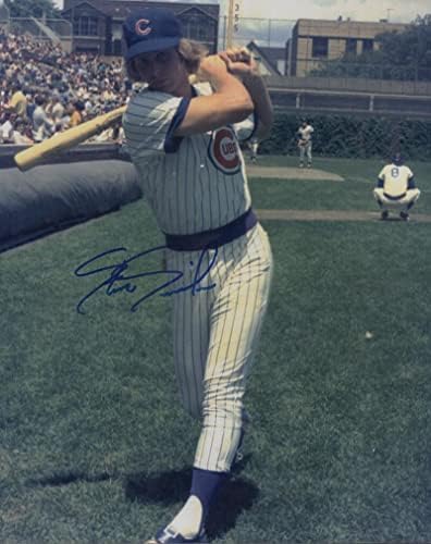 Steve Swisher Chicago Cubs Aláírt Dedikált 8x10 Fotó W/Coa - Dedikált MLB Fotók