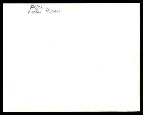 Tom Umphlett Dedikált 8x10 Fotó a Boston Red Sox , Hogy Barrie 1953 SKU 201473 - Dedikált MLB Fotók