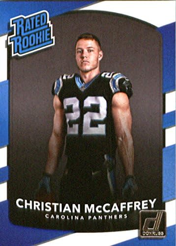 2017 Donruss 318 Keresztény McCaffrey Párducok Névleges Kezdő NFL Labdarúgó-Kártya NM-MT