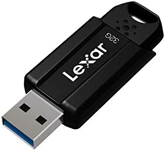 Lexar JumpDrive S80 32GB USB 3.1 Flash Meghajtó, Akár 130MB/s olvasási (LJDS080032G-BNBNU), Fekete