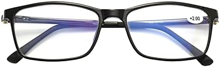 SANHOOPOLO 2 Csomag olvasó szemüveg a nők/férfiak kék fény szemüveg női olvasók a férfiak