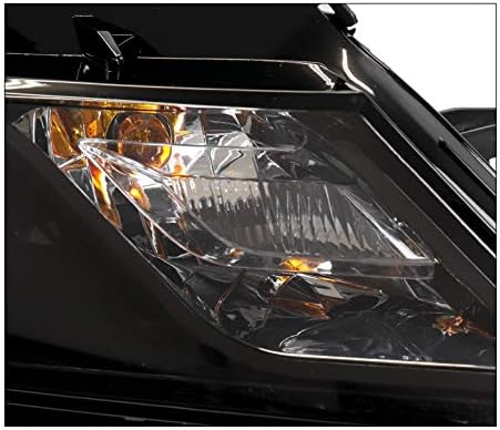 ZMAUTOPARTS Halogén Projektor Fényszórók Fekete Kompatibilis 2015-2019-es Chevy Impala