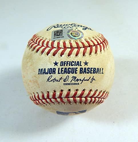 2019 Chicago Cubs Gödör Kalózok Játék Használt Baseball Kyle Crick Albert Almora Szabálytalan Játékban