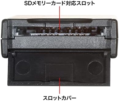 A Sanwa Ellátási ADR-3SD4BK UHS-II Kompatibilis SD-Kártya Olvasó (USB A Csatlakozó)
