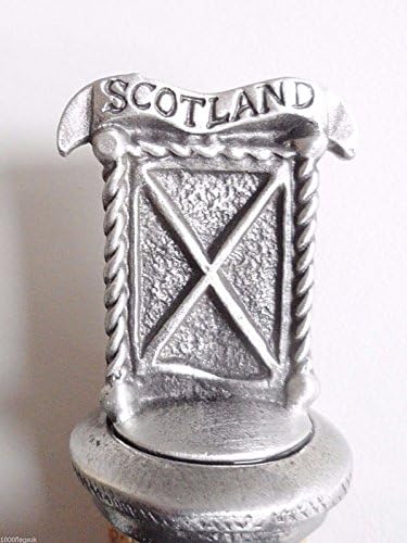 1000 Jelvények Skót Saltire Banner Skócia Parafa & Ón Bor Szellemek Üveg Dugóval Stop