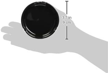 Készlet 5 Hamutartó Fekete Vágott 3.0 Hamutartó [9 x 3 cm] Belső