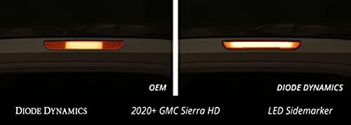 Dióda Dynamics LED Sidemarkers kompatibilis GMC Sierra HD 2500/3500 2020-2022, Füstölt (set)