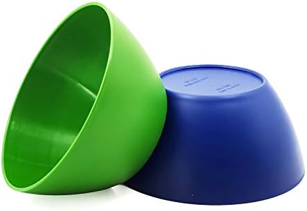 KX-WARE Műanyag Tálak készlet 24 - Törhetetlen, valamint Újrafelhasználható 6-os Műanyag Gabona/Leves/Salátás
