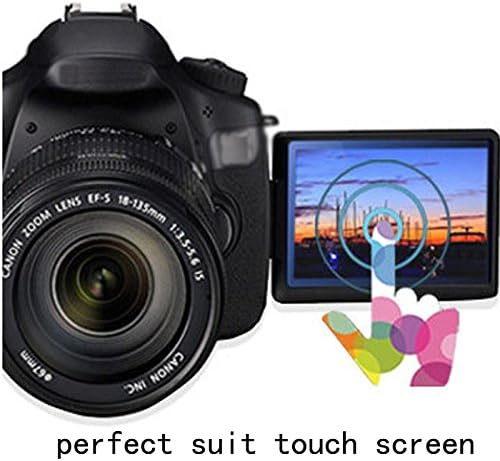 debous képernyővédő fólia-Kompatibilis Canon Powershot sx740 hs sx730 hs Digitális Fényképezőgép,Anti-semmiből
