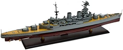 FMOCHANGMDP Repülőgép-Hordozó 3D Puzzle Műanyag modelleket, 1/350-Skála HMS Hood Csatahajó Cirkáló Modell,