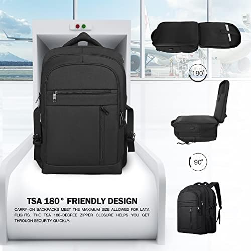 Lapsouno 17 inch Extra Nagy Utazás laptop hátizsák, Számítógép Hátizsák, Anti-Theft Munka Bookbags Töltés
