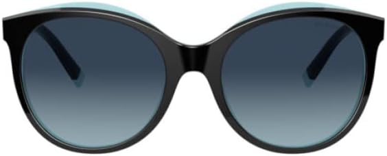 Tiffany TF 4175-B80554U Napszemüveg, Fekete, Kék w/Kék Átmenetes Lencsével, 55mm